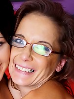 Curvy British housewife getting very frisky